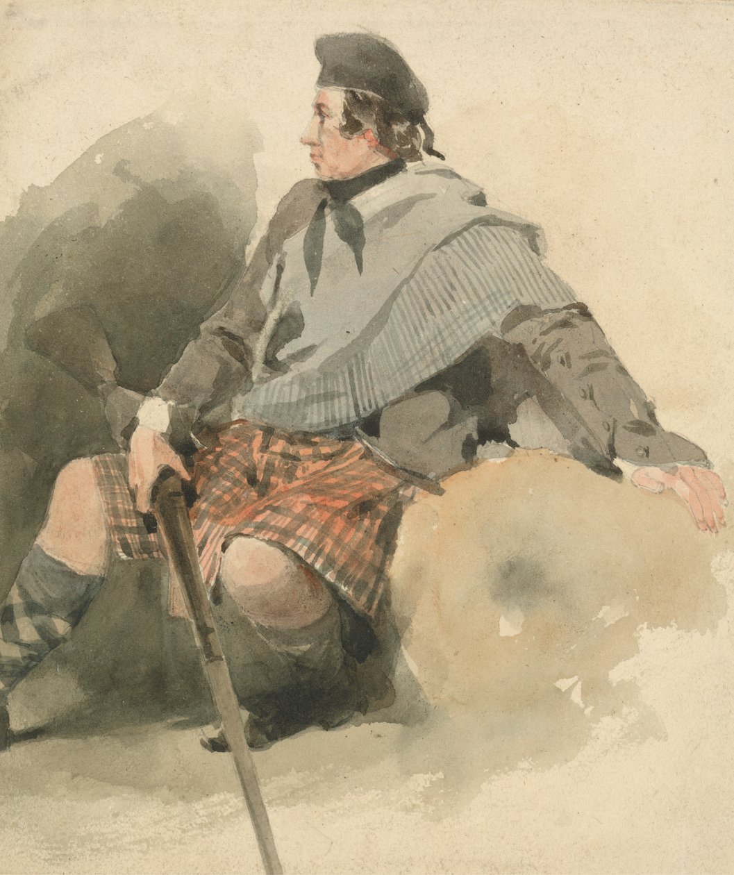 Highlander istuva tekijältä Thomas Miles Richardson Sr.