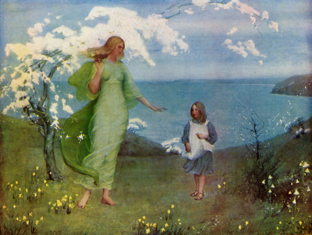 Näky keväästä, 1902, 1936. tekijältä Thomas Millie Dow