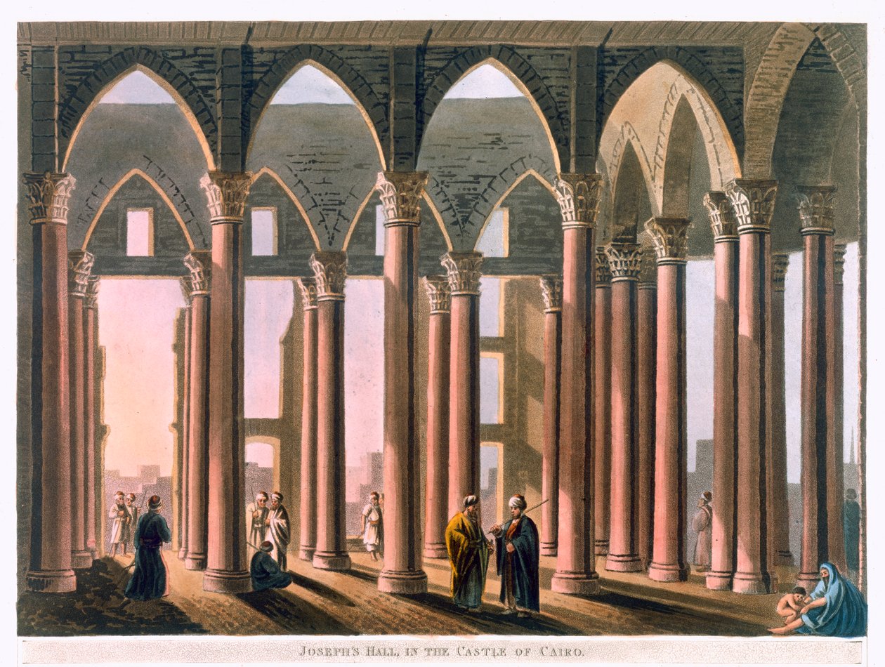 Joosefin sali Kairon linnakkeessa Egyptissä, 1802 tekijältä Thomas Milton