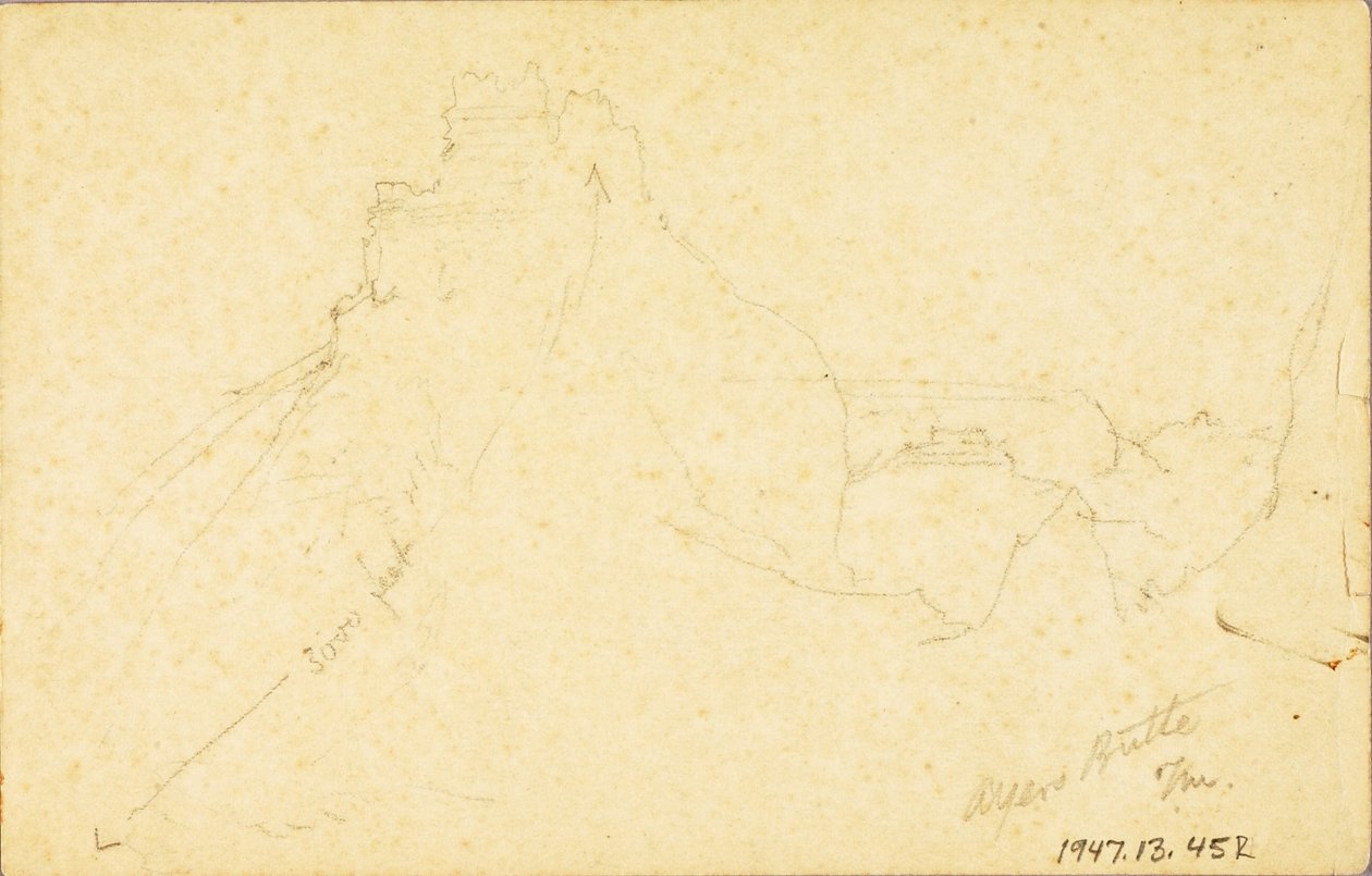 Ayers Butte tekijältä Thomas Moran