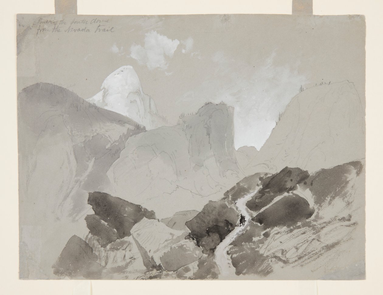 South Domen takaosa Nevada Traililta, Yosemite tekijältä Thomas Moran