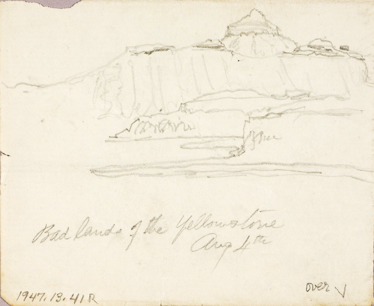 Yellowstonen huonot maat tekijältä Thomas Moran