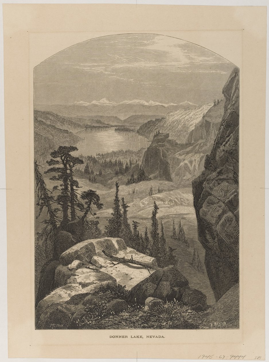 Donner Lake, Nevada tekijältä Thomas Moran