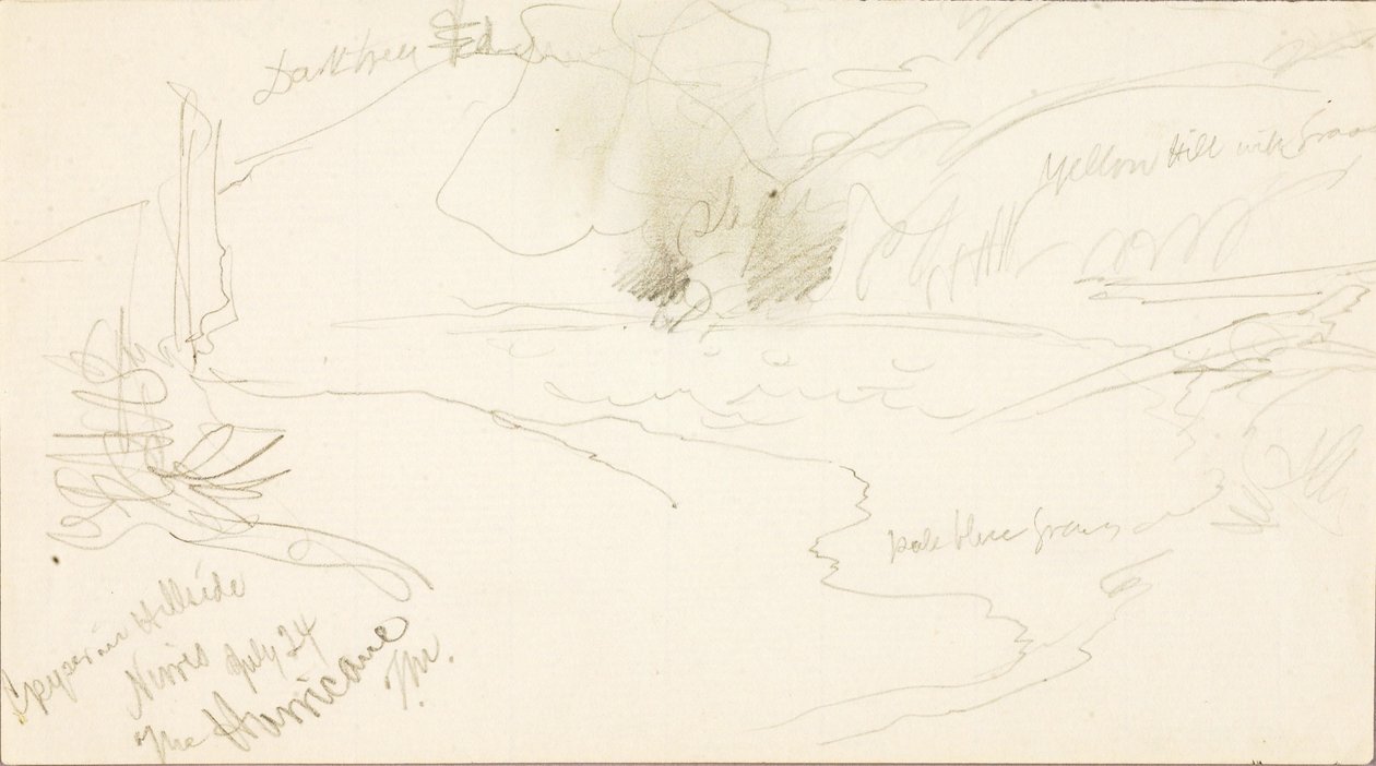Geysir Hillsidessa, Norris, Hurrikaani tekijältä Thomas Moran