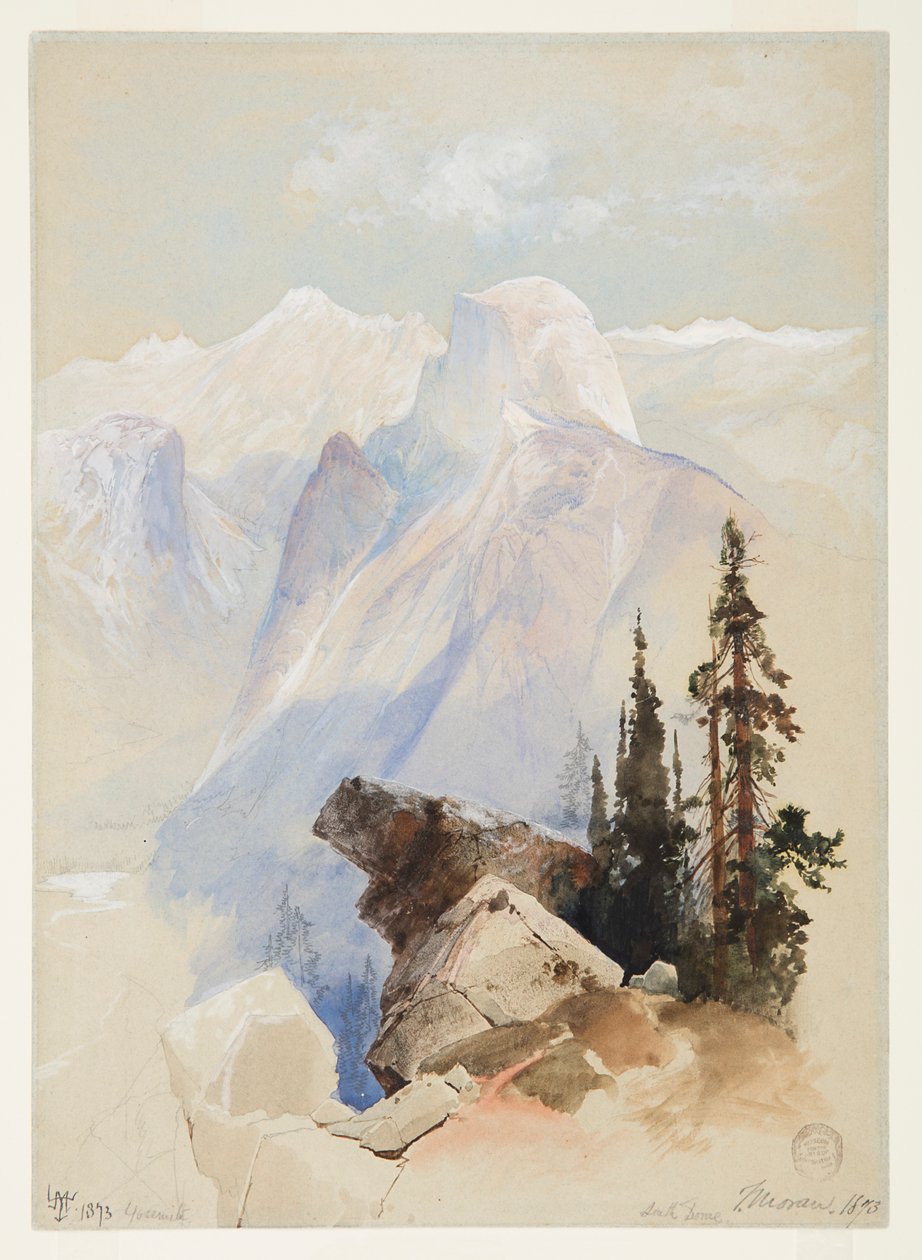 Half Dome, Yosemite tekijältä Thomas Moran