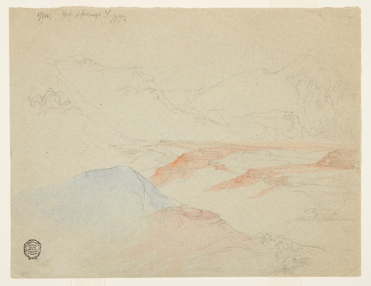 Hot Springs, Yellowstone tekijältä Thomas Moran