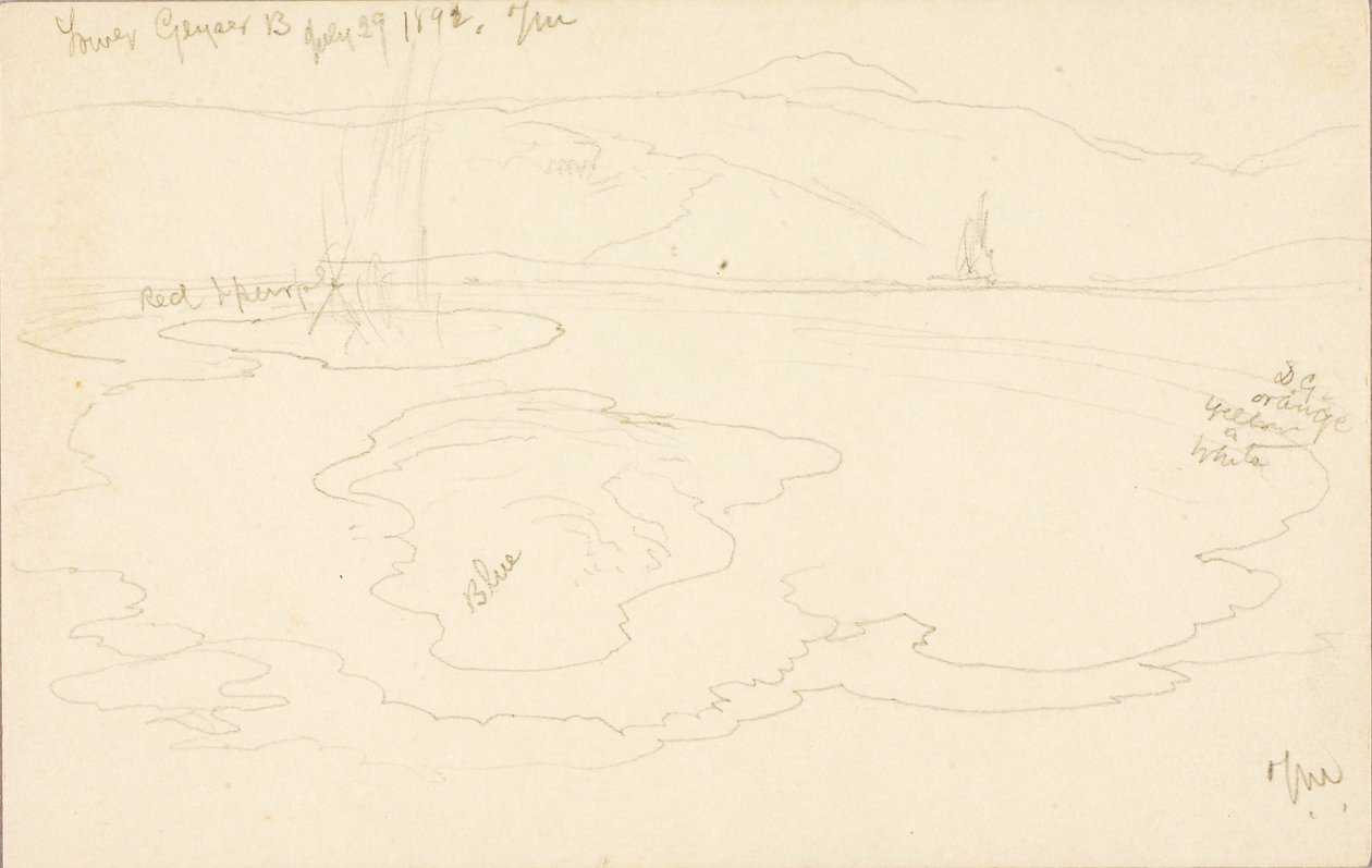 Alempi Geysir-allas tekijältä Thomas Moran