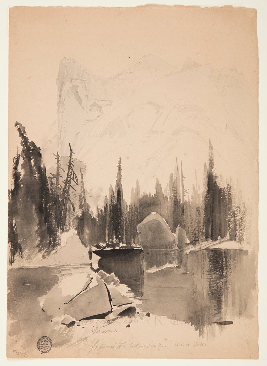 Mirror Lake, Yosemite tekijältä Thomas Moran