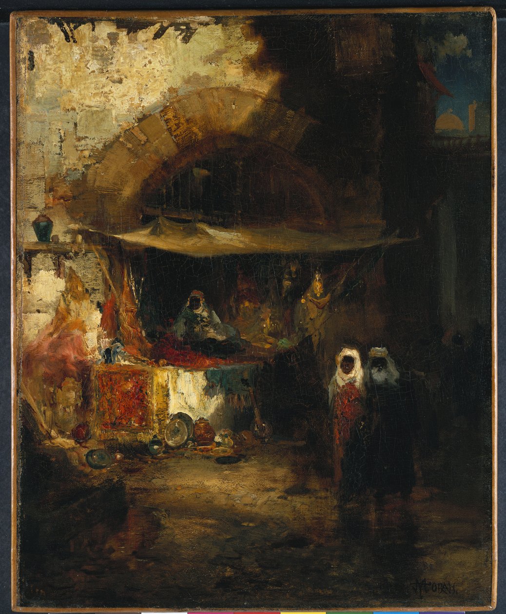 Marokon basaari tekijältä Thomas Moran