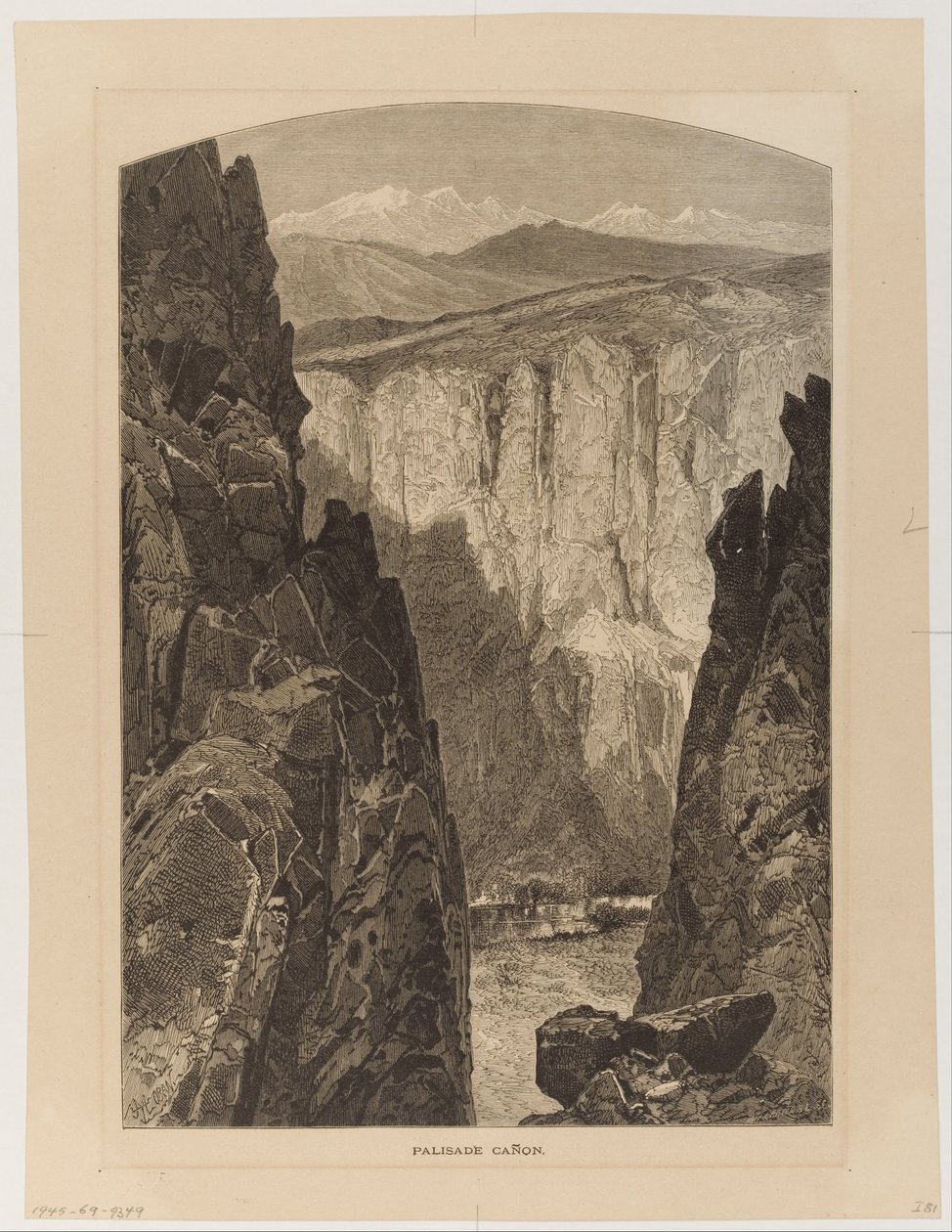 Palisade Ca~non tekijältä Thomas Moran