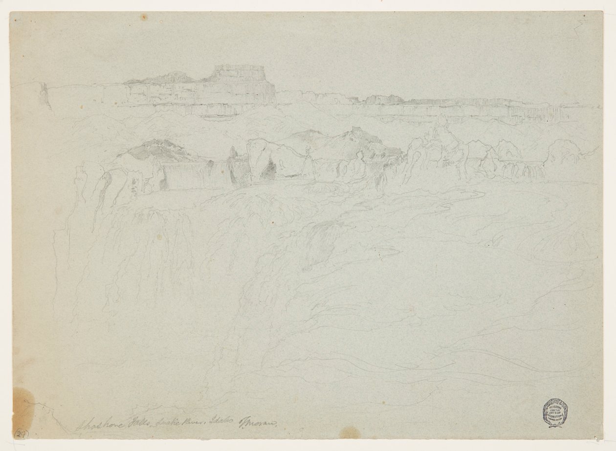 Shoshone Falls, Snake River, Idaho tekijältä Thomas Moran