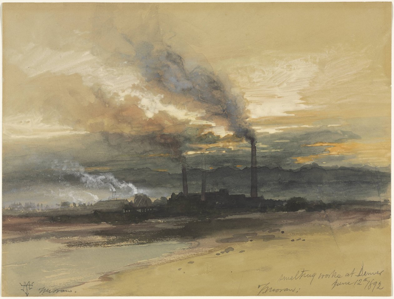  Denverin sulattamo tekijältä Thomas Moran
