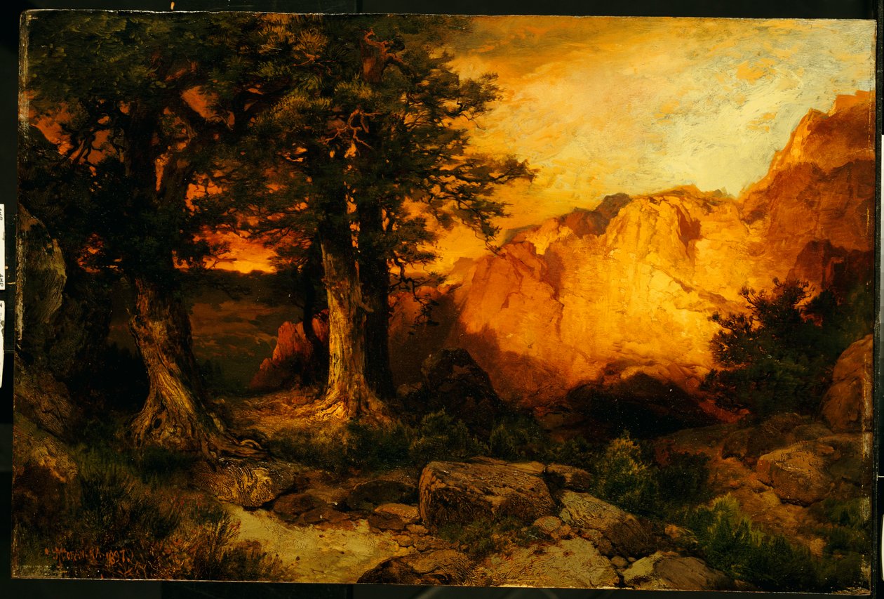 Grand Canyon, 1897 tekijältä Thomas Moran