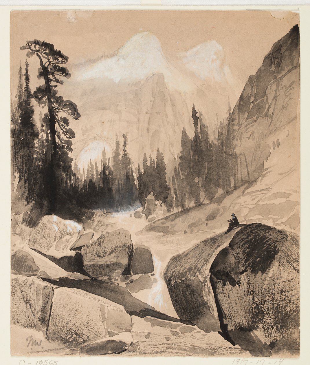 North Dome, Yosemite, Kalifornia tekijältä Thomas Moran