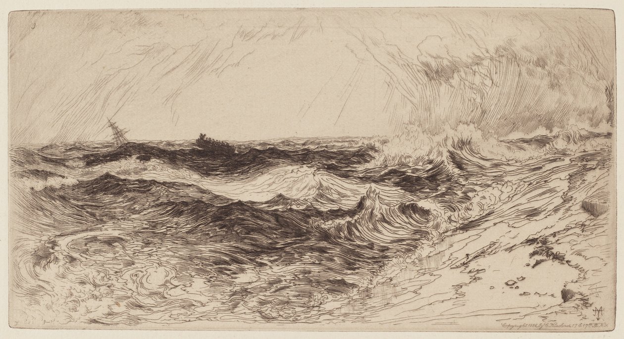 Kaikuva meri tekijältä Thomas Moran