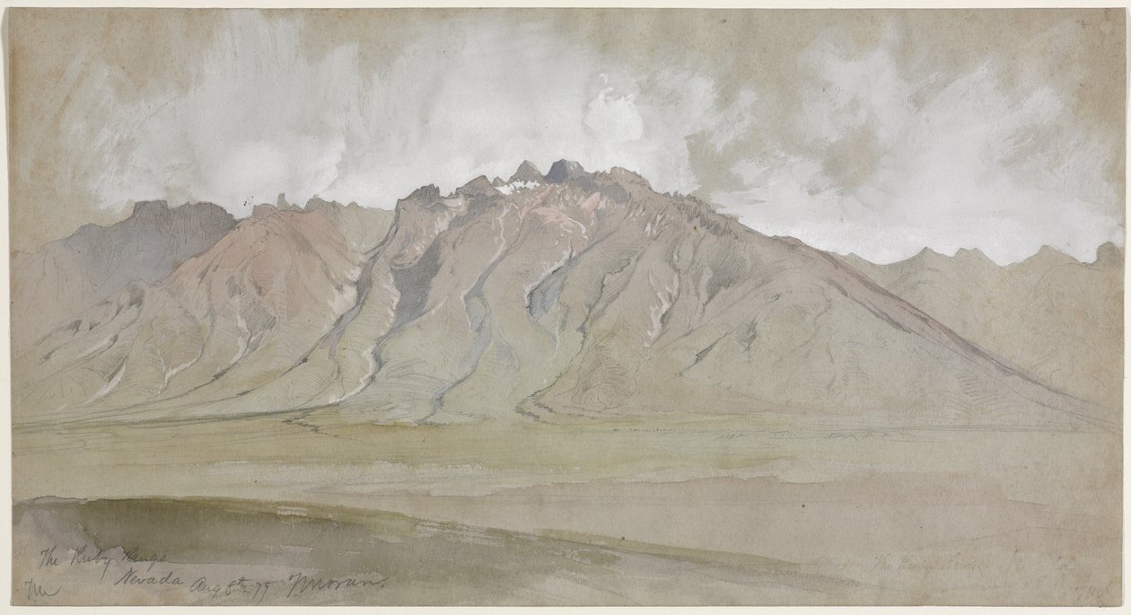 Ruby Range, Nevada tekijältä Thomas Moran