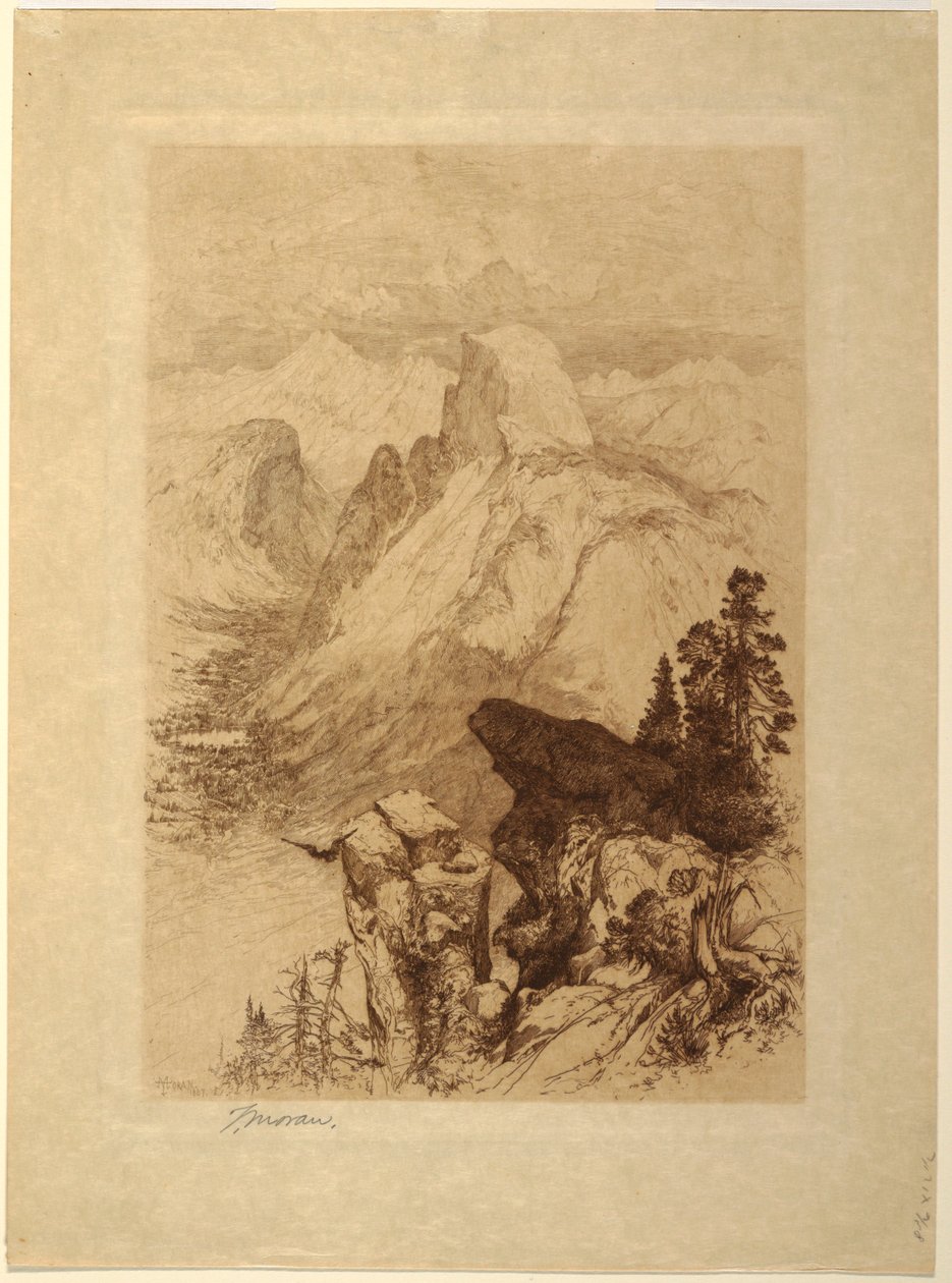 South Dome, Yosemiten laakso tekijältä Thomas Moran