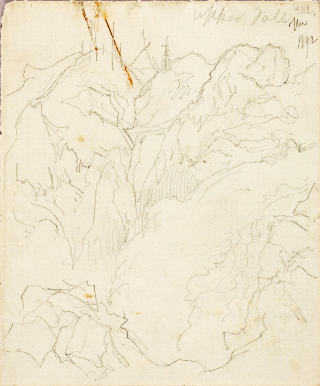 Upper Falls, Yellowstone tekijältä Thomas Moran