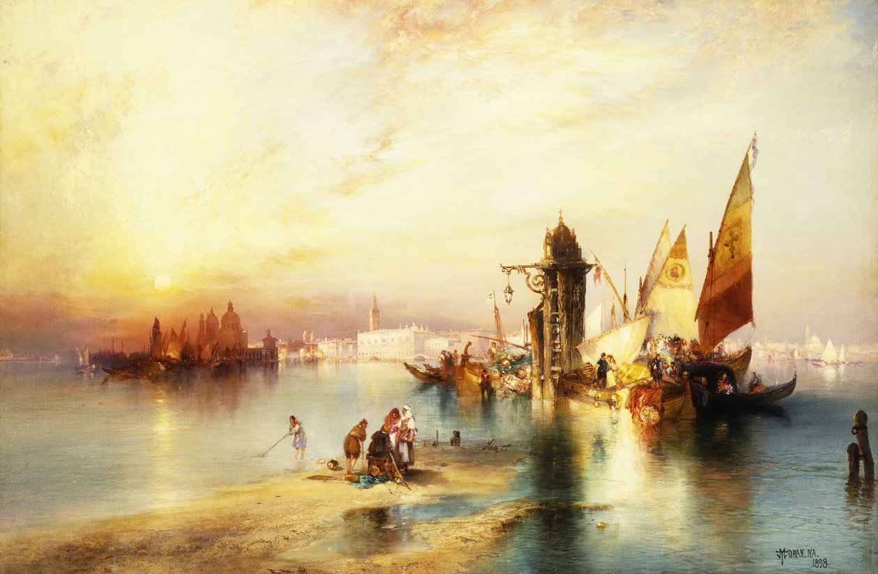 Venetsia, tekijältä Thomas Moran
