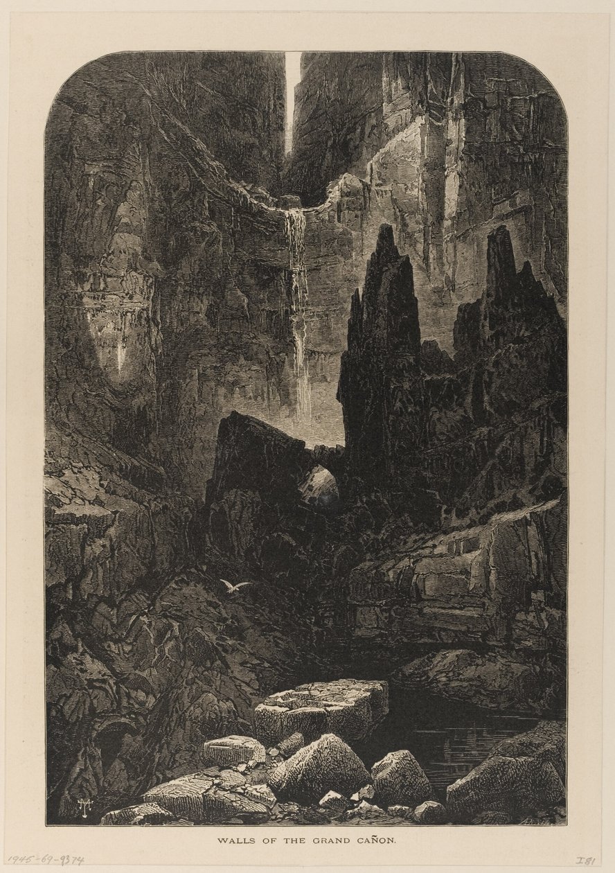 Grand Canyonin seinämät, Coloradojoki tekijältä Thomas Moran