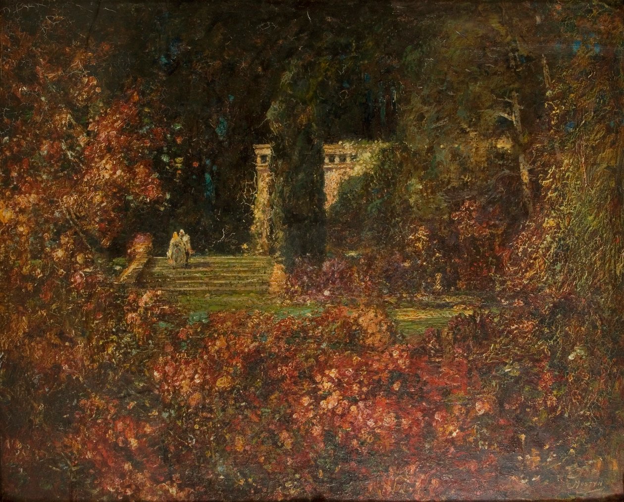 "Muistin puutarha", 1884-1930 tekijältä Thomas Mostyn