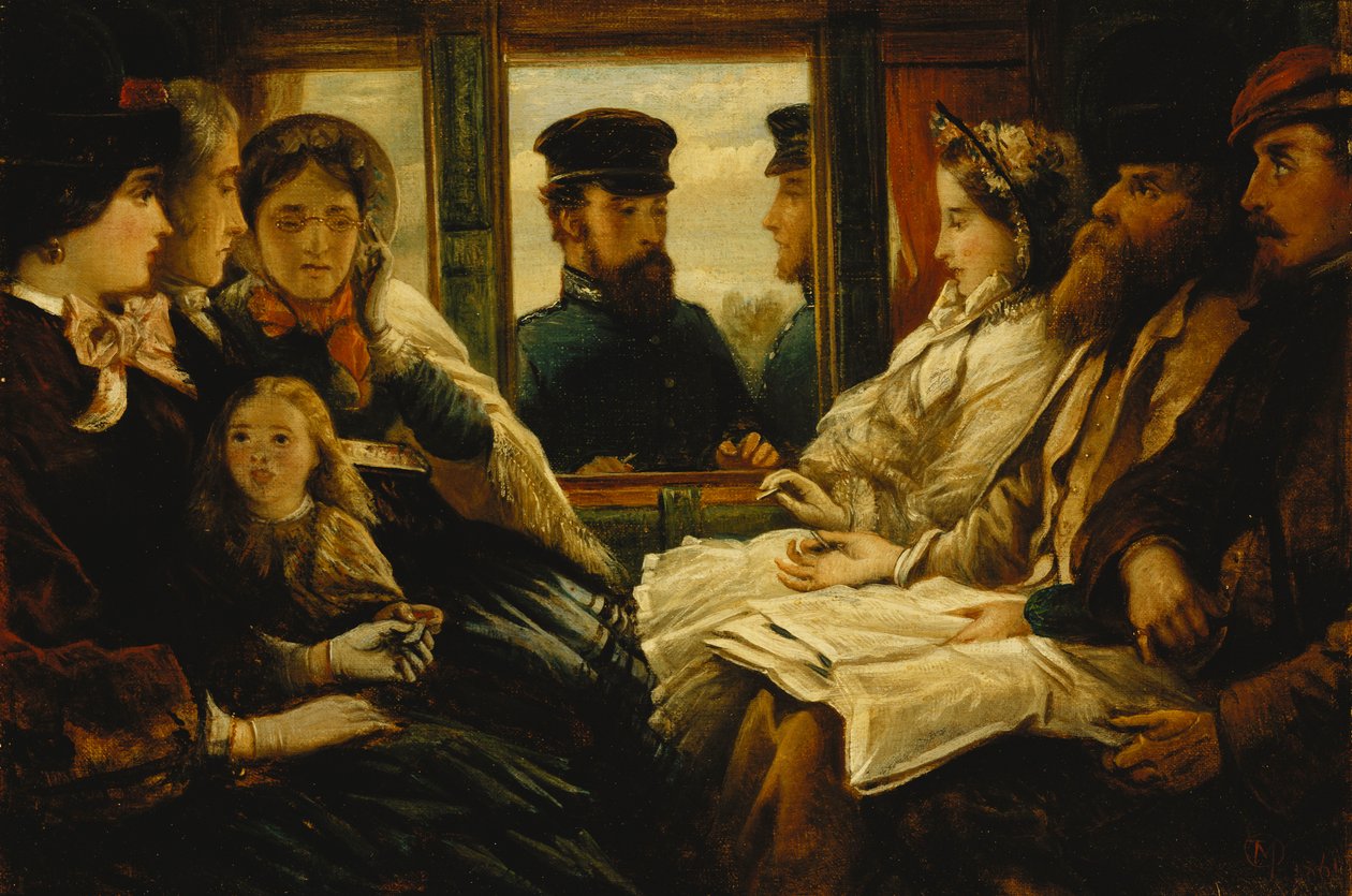 Matkalahja 1860 "Liput kiitos", 1861 tekijältä Thomas Musgrave Joy