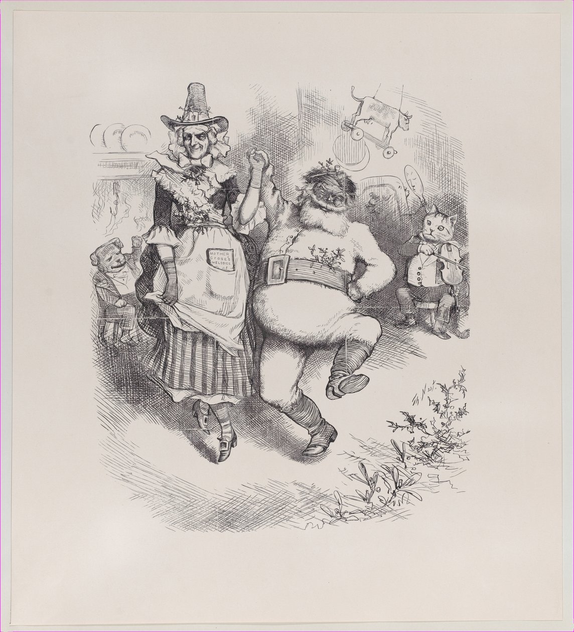 Hyvää joulua, 3. tammikuuta 1880, 3. tammikuuta 1880. tekijältä Thomas Nast