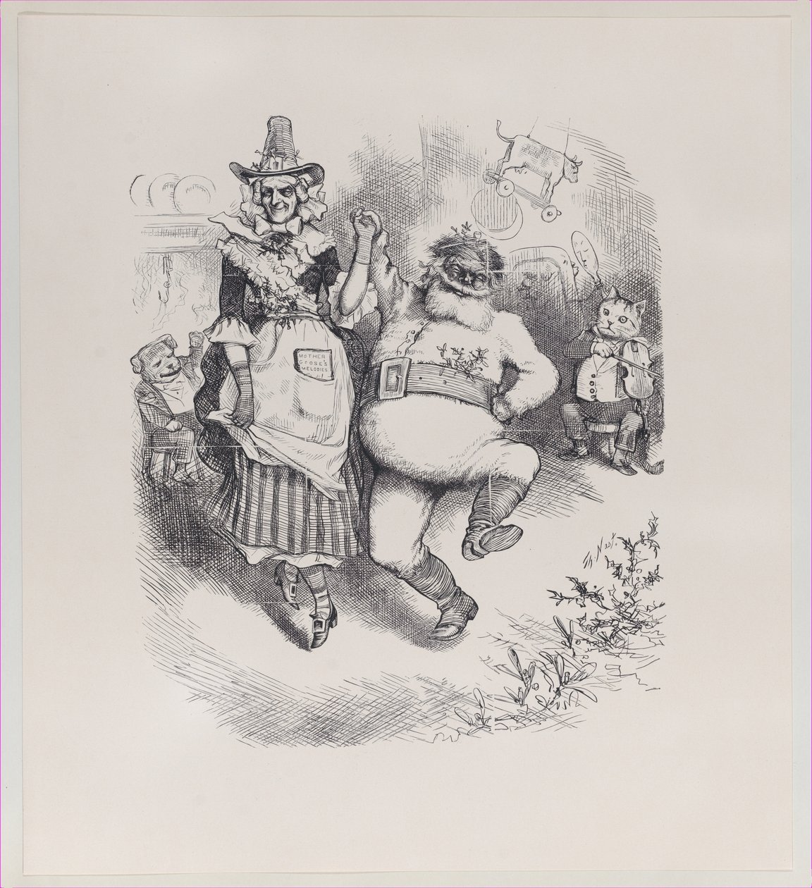 Hyvää joulua, 3. tammikuuta 1880, 3. tammikuuta 1880. tekijältä Thomas Nast
