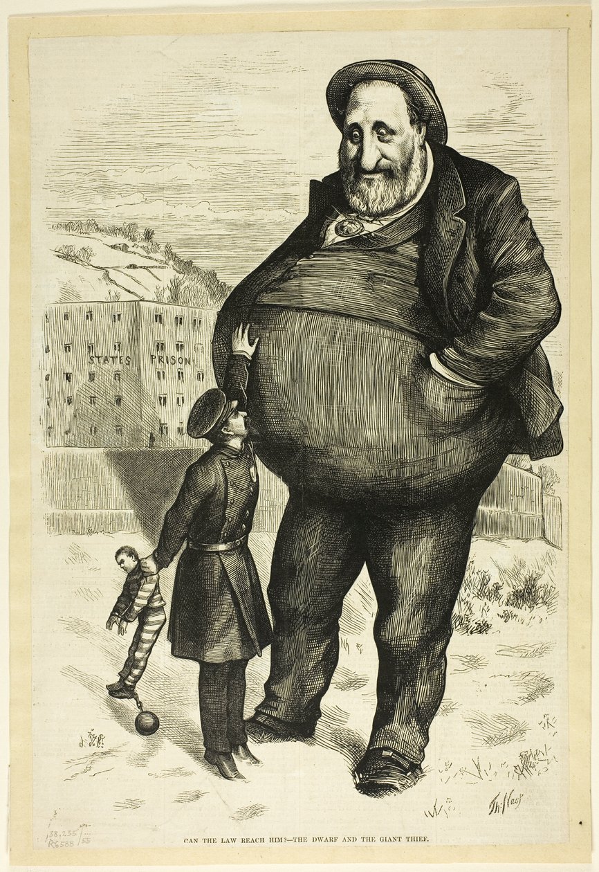 Voiko laki tavoittaa hänet tekijältä Thomas Nast