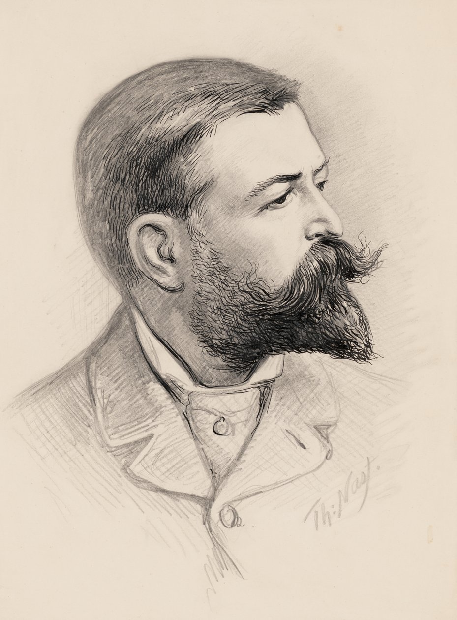 Thomas Nastin omakuva tekijältä Thomas Nast