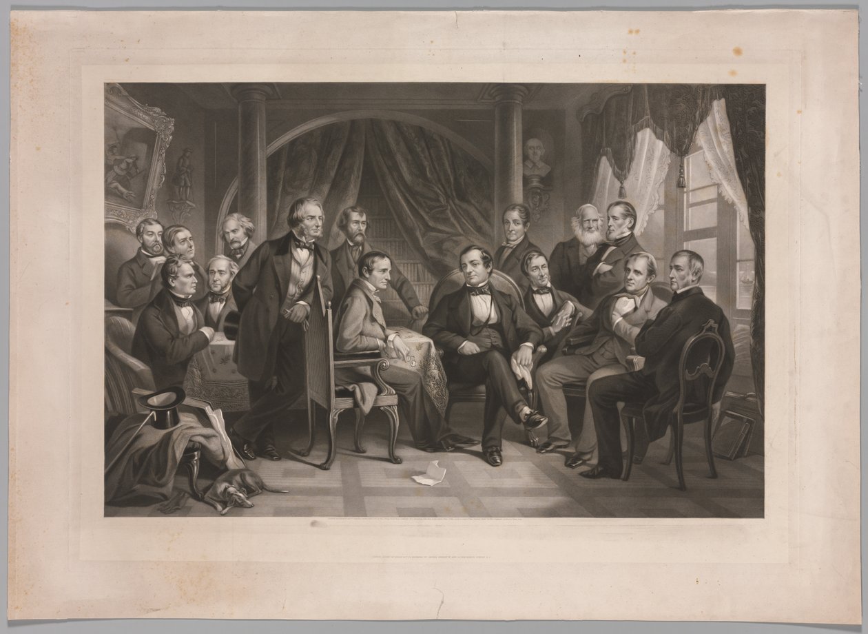 Washington Irving ja hänen kirjalliset ystävänsä Sunnysidessa tekijältä Thomas Oldham Barlow