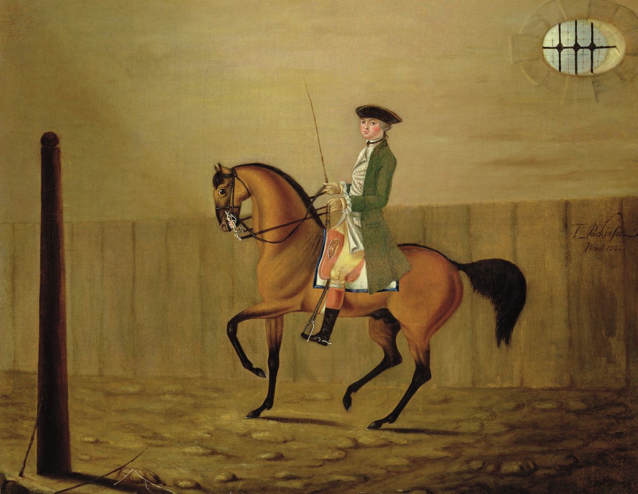 Herrasmies lahden hevosella ratsastuskoulussa tekijältä Thomas Parkinson
