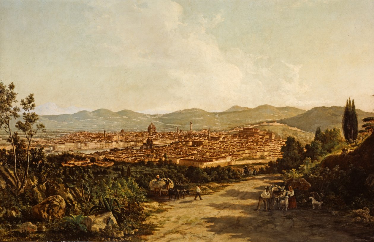 Firenze XVIII vuosisadalla tekijältä Thomas Patch