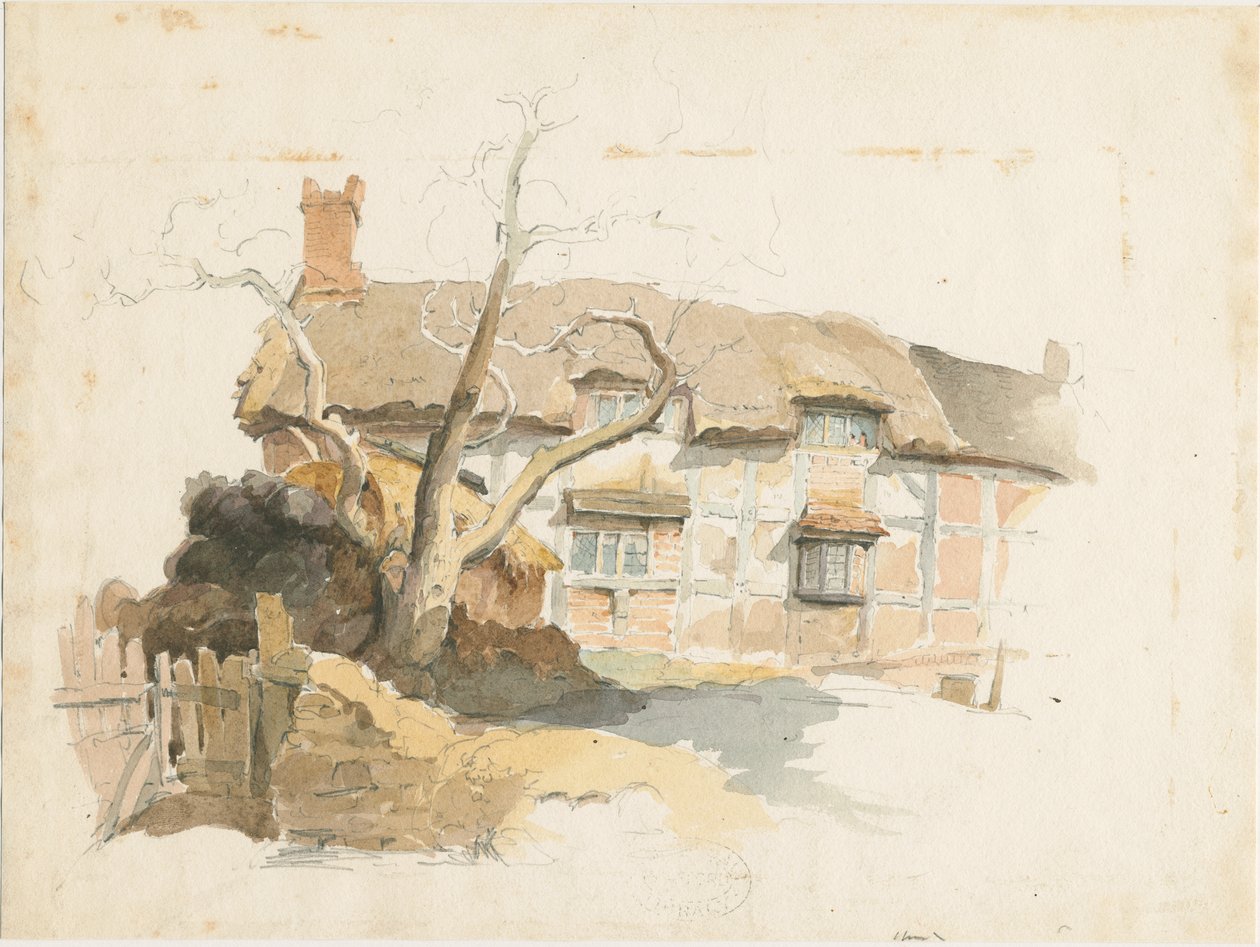 Wolseley - Mökki: vesivärimaalaus, nd [1817-1845] tekijältä Thomas Peploe Wood