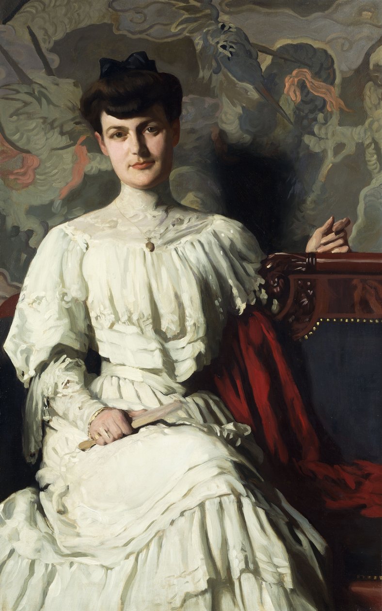Marthe Hientzin muotokuva, n. 1906 tekijältä Thomas Pollock Anschutz