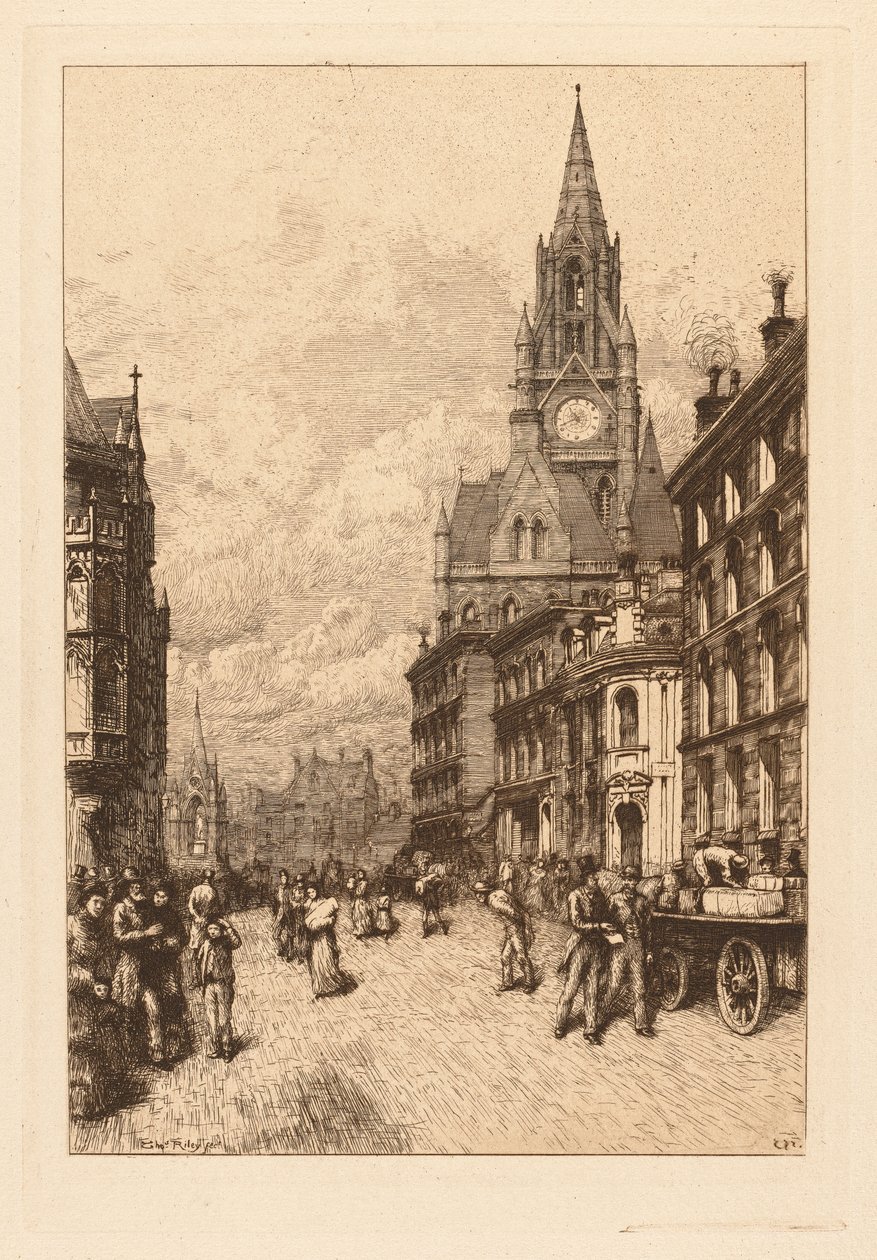 Kaupungintalo, Manchester tekijältä Thomas Riley