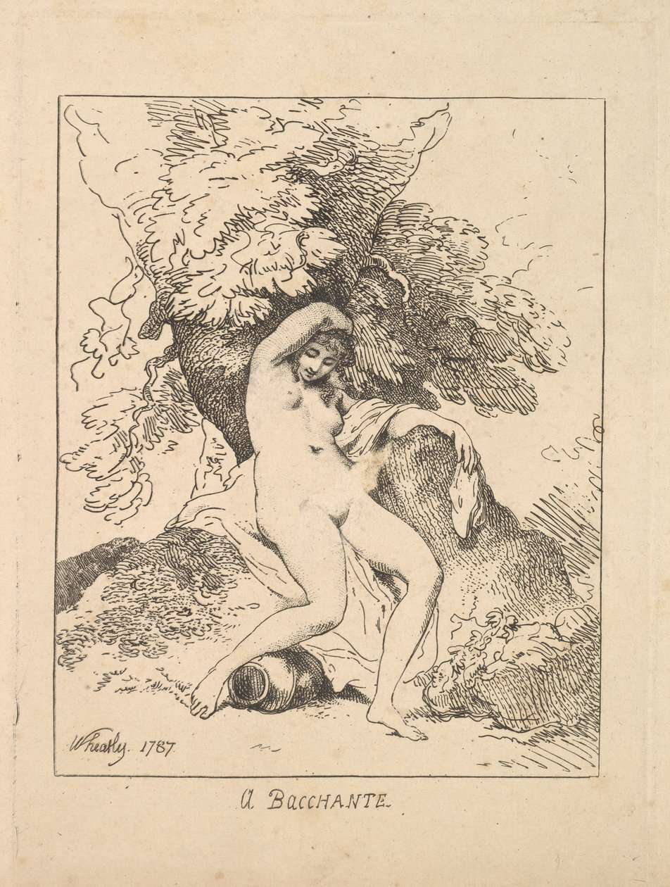 Bachanati, 1787. tekijältä Thomas Rowlandson