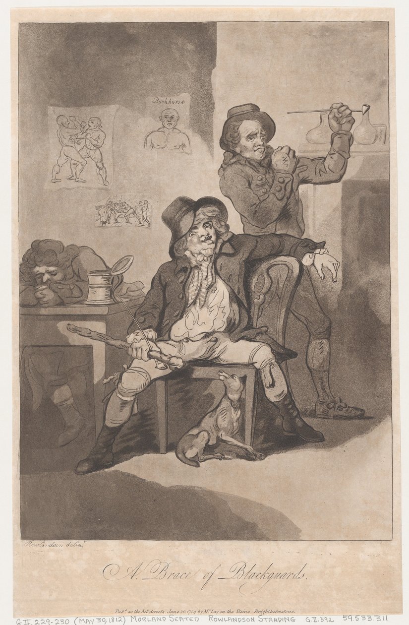 A Brace of Blackguards, 20. kesäkuuta 1789, 20. kesäkuuta 1789. tekijältä Thomas Rowlandson