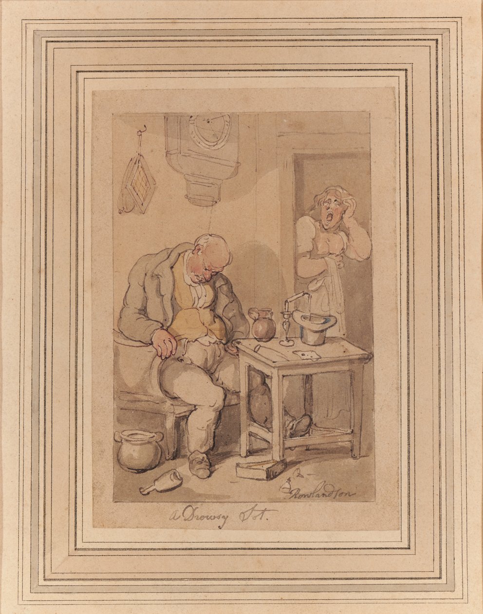 Unelias Sot tekijältä Thomas Rowlandson