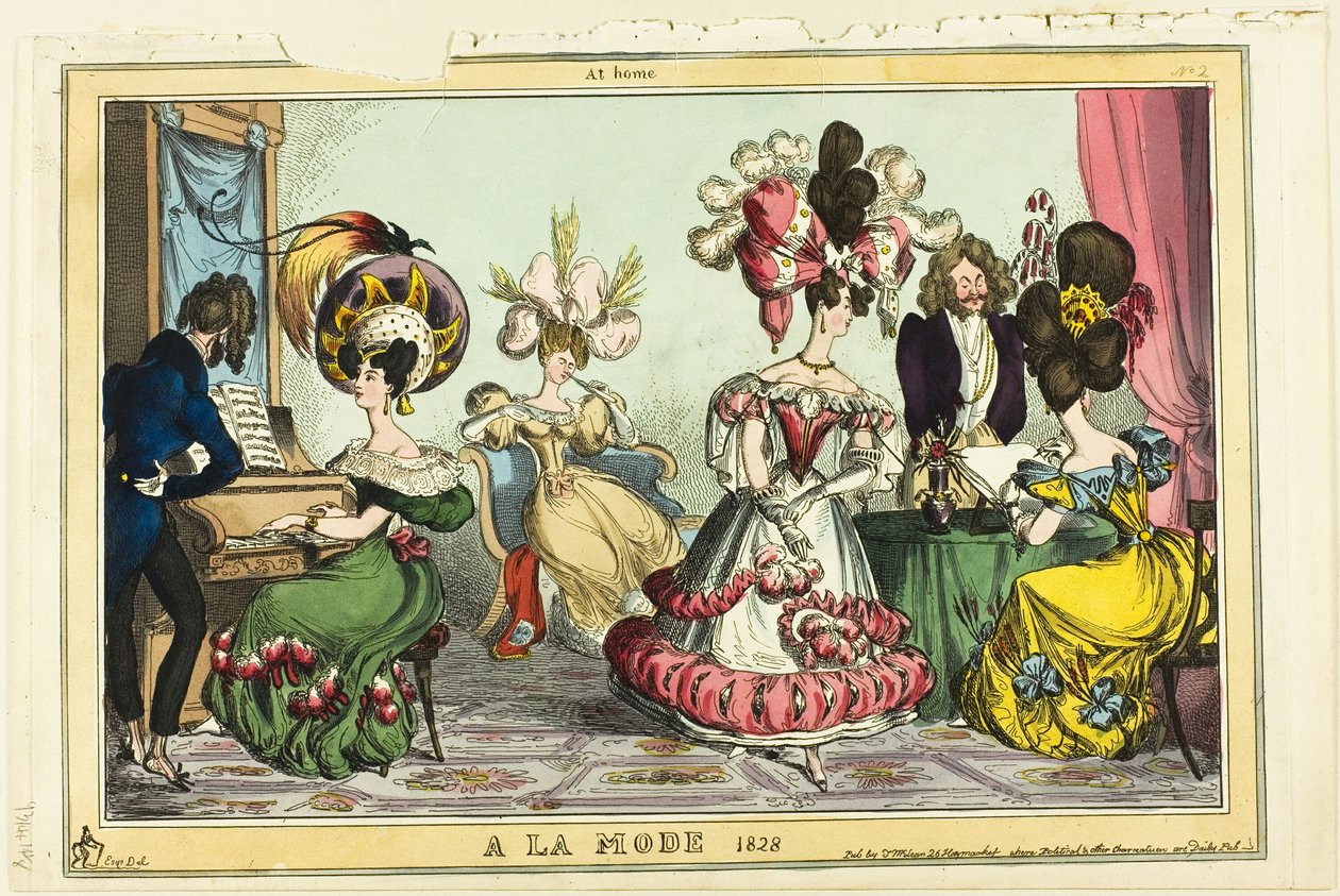 Muodikas tekijältä Thomas Rowlandson