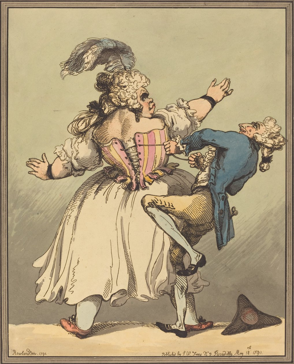 Hieman tiukempi tekijältä Thomas Rowlandson