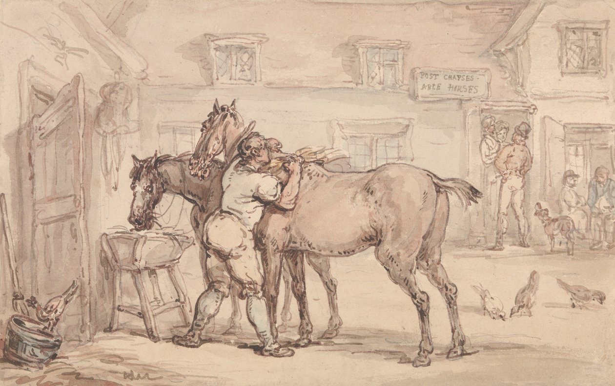 Vauhtitalli tekijältä Thomas Rowlandson
