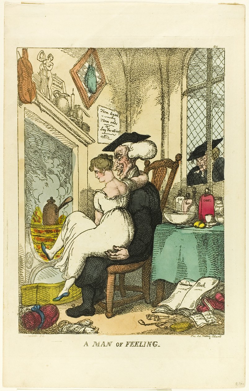 Tunteiden mies tekijältä Thomas Rowlandson