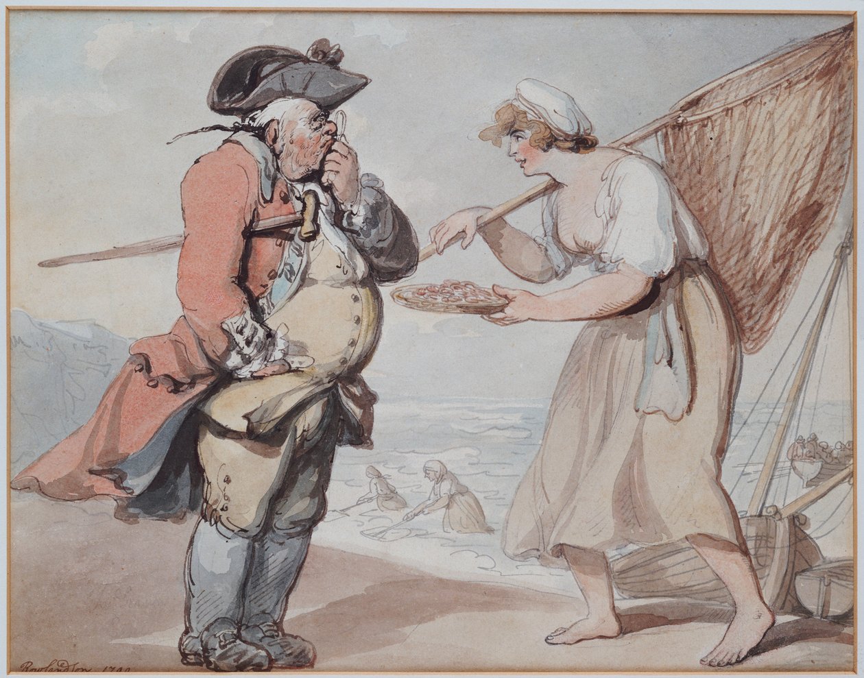 Katkarapu, Sir?, 1799 tekijältä Thomas Rowlandson