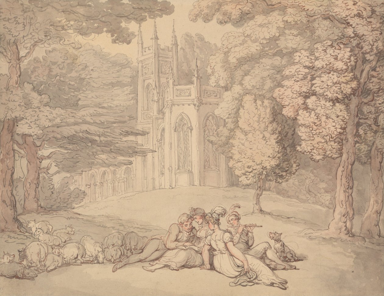 Kesäidylli tekijältä Thomas Rowlandson