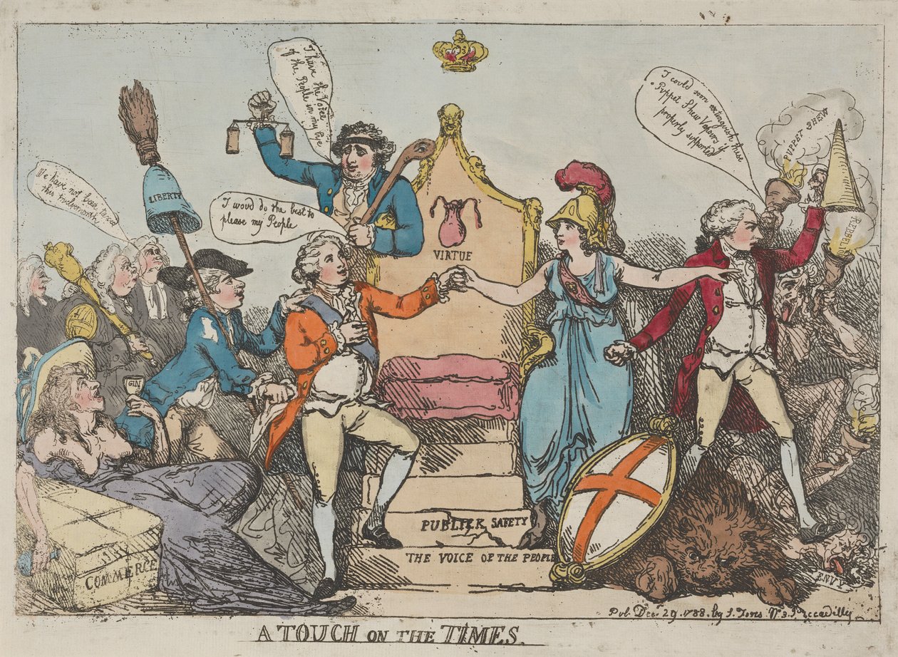 Aikakauden henki tekijältä Thomas Rowlandson