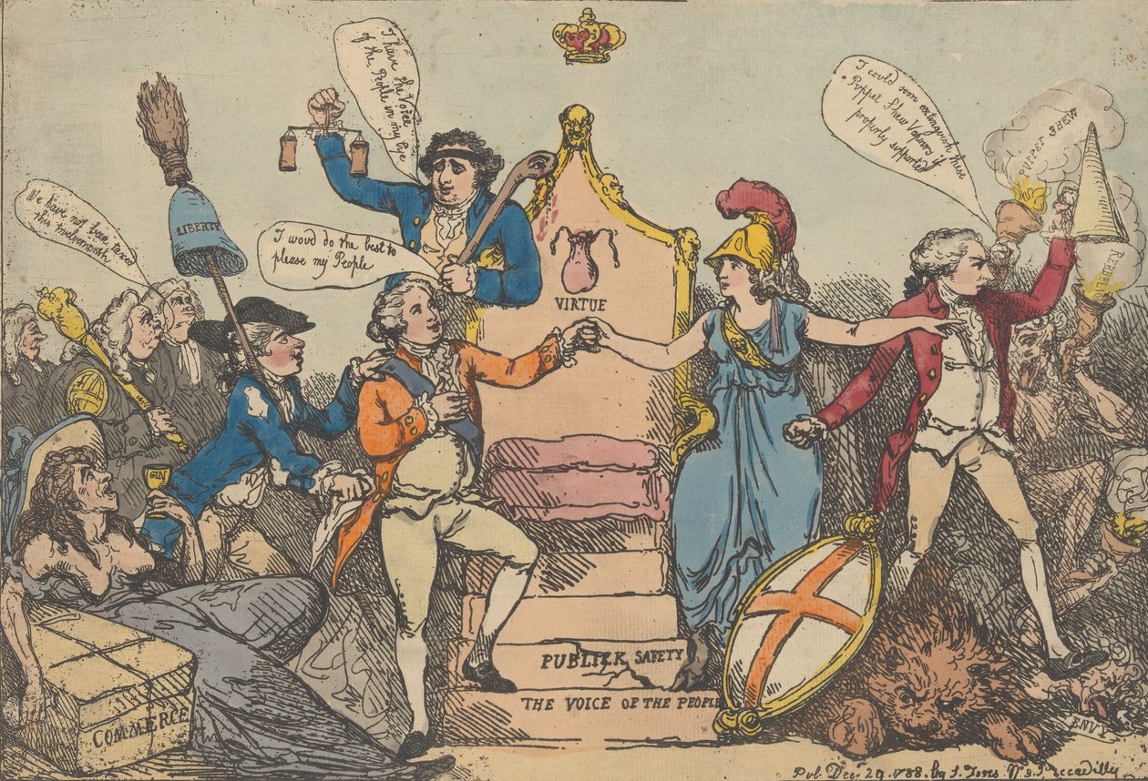 Touch on the Times, 29. joulukuuta 1788., 29. joulukuuta 1788. tekijältä Thomas Rowlandson