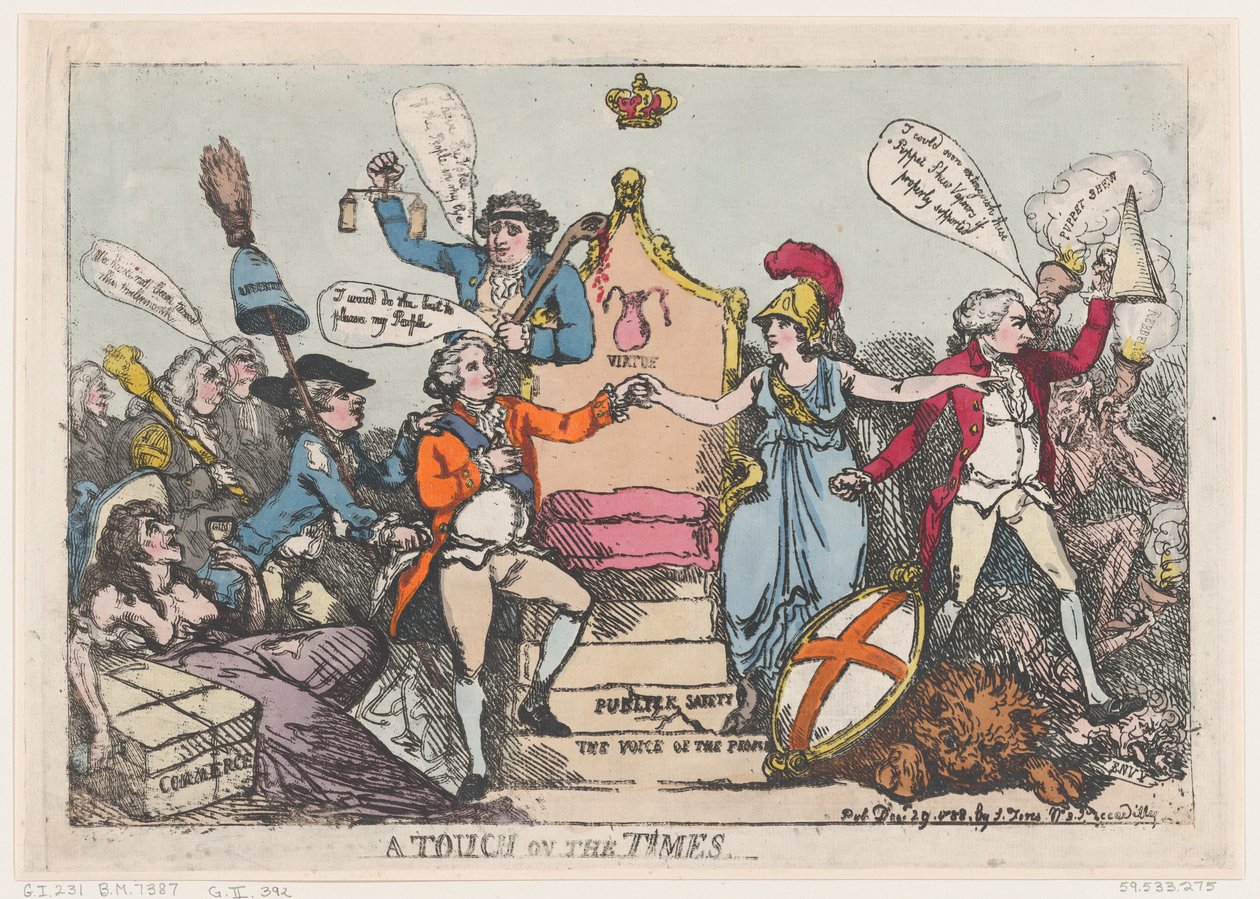 Touch on the Times, 29. joulukuuta 1788., 29. joulukuuta 1788. tekijältä Thomas Rowlandson
