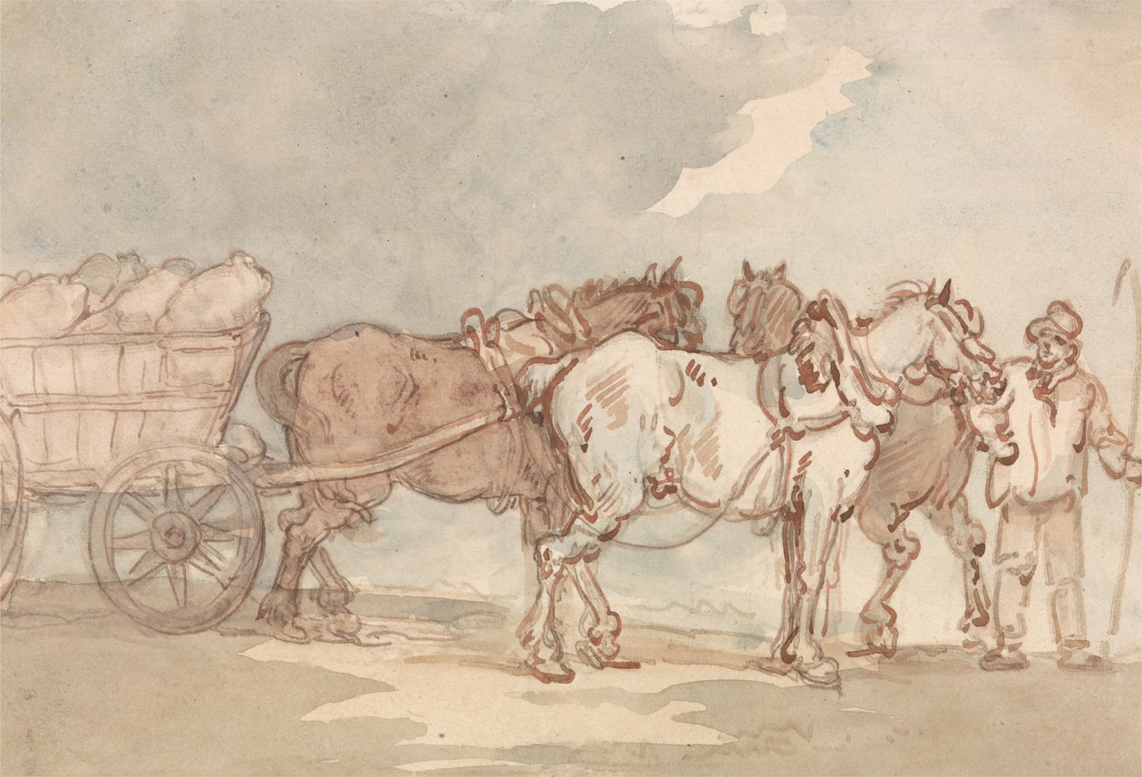 Waggonerille tekijältä Thomas Rowlandson