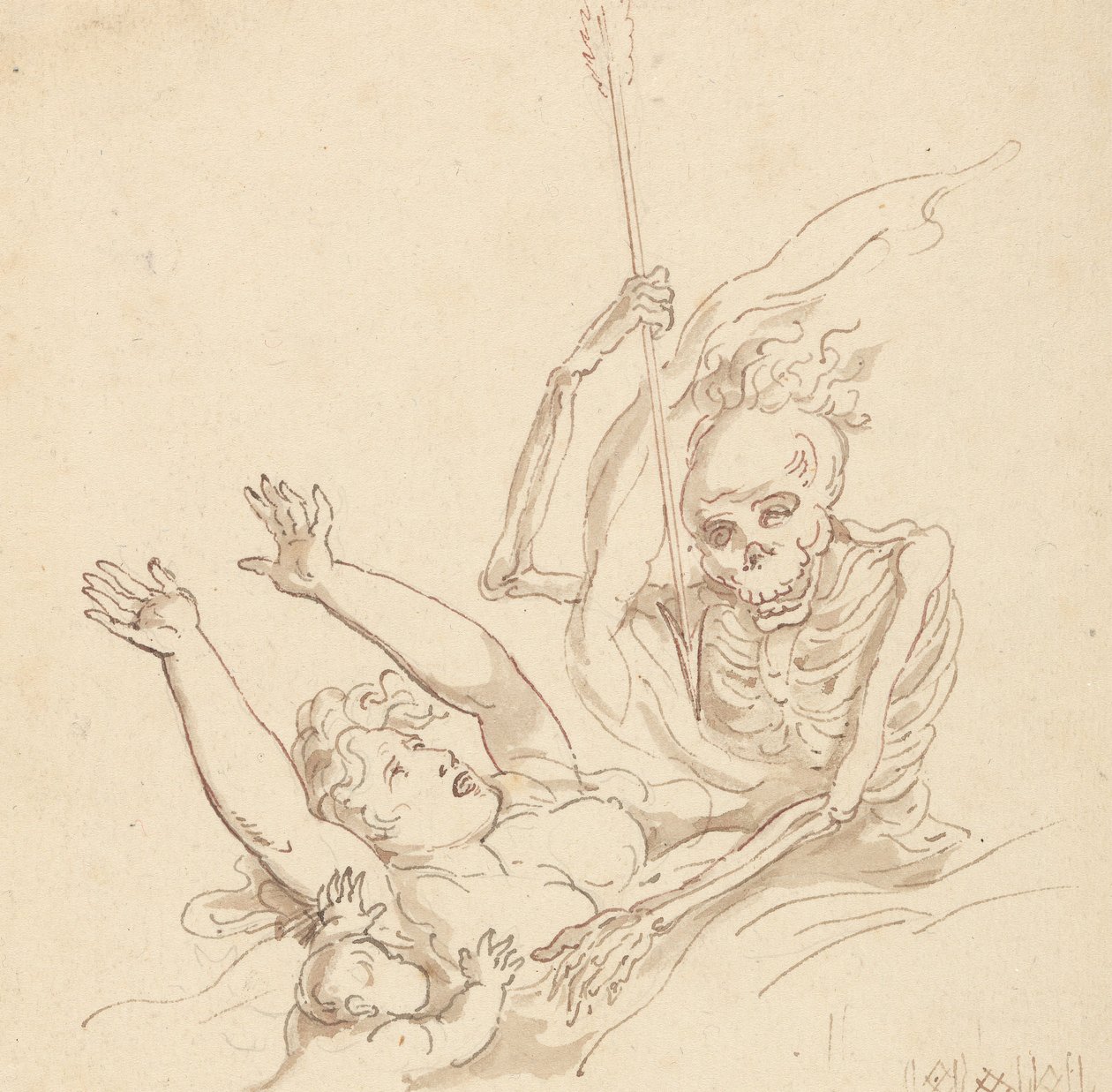 Albumin piirros tekijältä Thomas Rowlandson